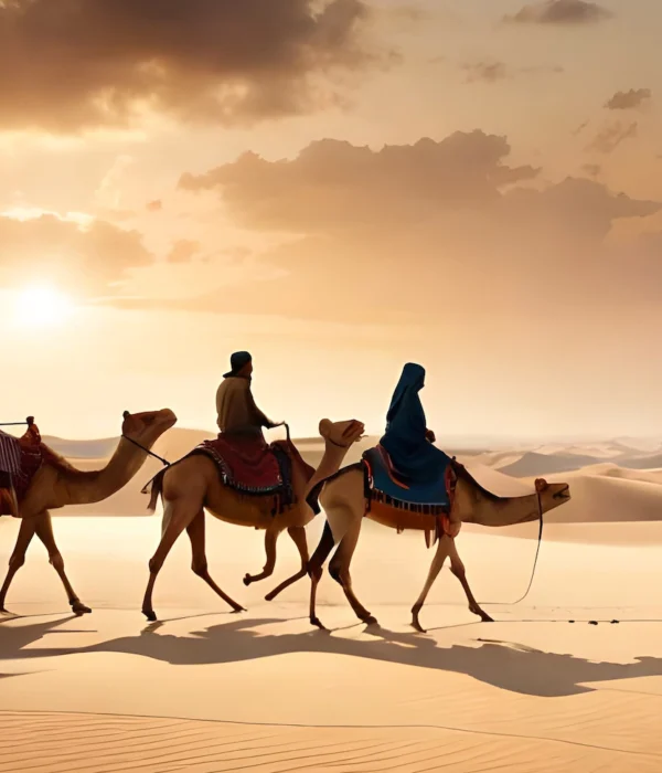 Adventure Ride in the deserts of Thar(Rajasthan). India